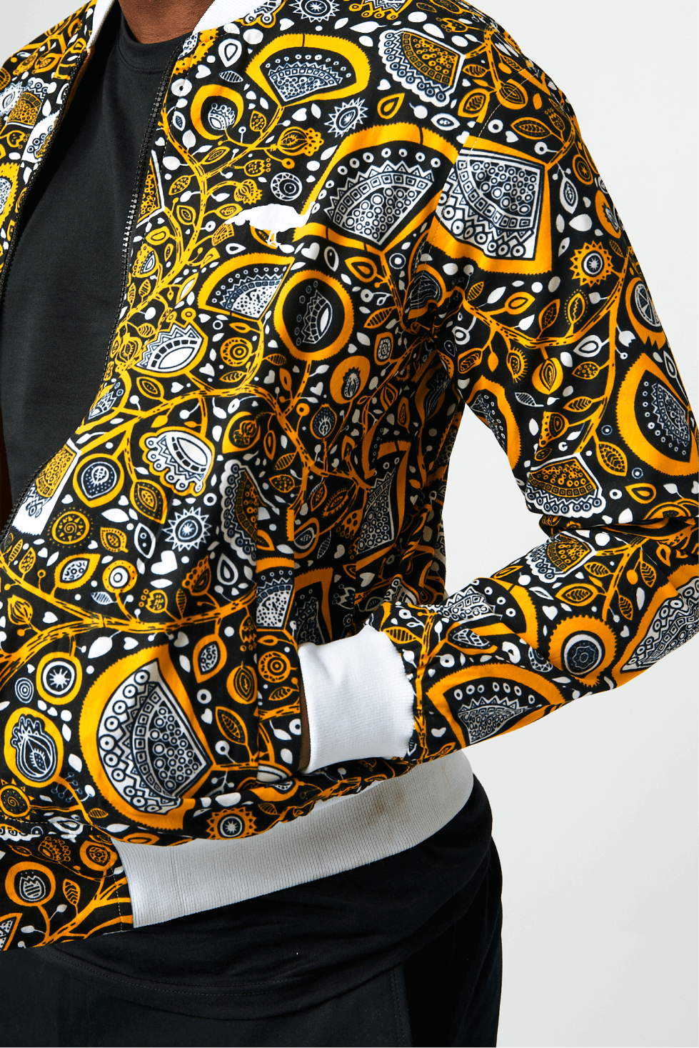 Shop Coral Double Sided Bomber Suit Jacket by Genteel on Arrai. Discover stylish, affordable clothing, jewelry, handbags and unique handmade pieces from top Kenyan & African fashion brands prioritising sustainability and quality craftsmanship.