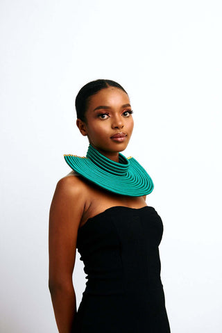 Shop Jakite Neckpiece by Epica Jewellery on Arrai. Discover stylish, affordable clothing, jewelry, handbags and unique handmade pieces from top Kenyan & African fashion brands prioritising sustainability and quality craftsmanship.