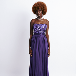 Shop Embellished Evening Dress by The Fashion Frenzy on Arrai. Discover stylish, affordable clothing, jewelry, handbags and unique handmade pieces from top Kenyan & African fashion brands prioritising sustainability and quality craftsmanship.