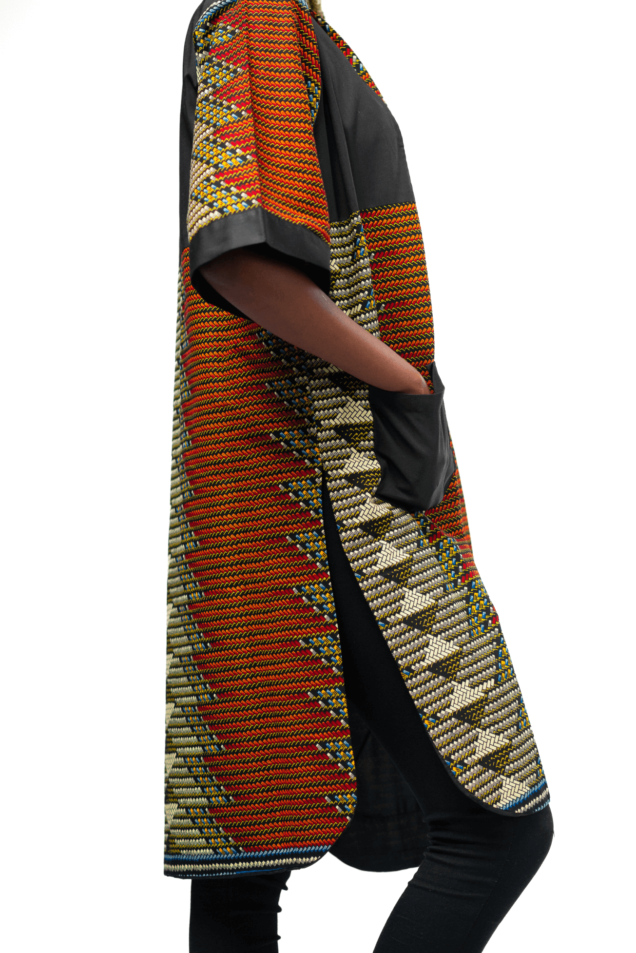 Shop The Matrix Kimono by ELISKIS on Arrai. Discover stylish, affordable clothing, jewelry, handbags and unique handmade pieces from top Kenyan & African fashion brands prioritising sustainability and quality craftsmanship.