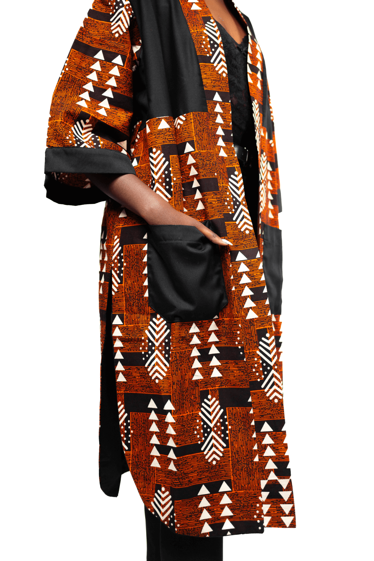 Shop The CloClo Kimono by ELISKIS on Arrai. Discover stylish, affordable clothing, jewelry, handbags and unique handmade pieces from top Kenyan & African fashion brands prioritising sustainability and quality craftsmanship.