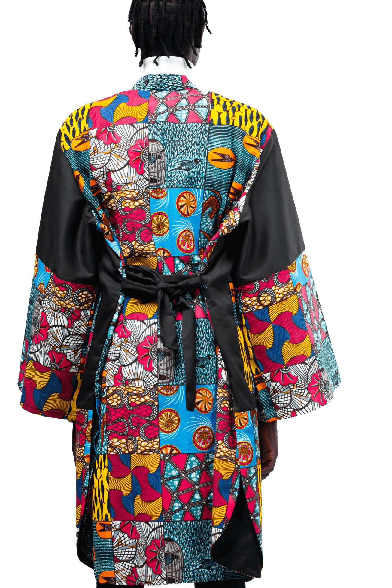 Shop The Dun's Patchwork Kimono by ELISKIS on Arrai. Discover stylish, affordable clothing, jewelry, handbags and unique handmade pieces from top Kenyan & African fashion brands prioritising sustainability and quality craftsmanship.