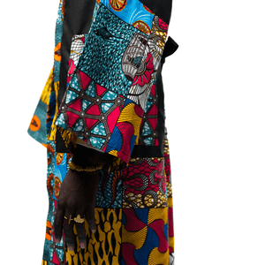 Shop The Dun's Patchwork Kimono by ELISKIS on Arrai. Discover stylish, affordable clothing, jewelry, handbags and unique handmade pieces from top Kenyan & African fashion brands prioritising sustainability and quality craftsmanship.