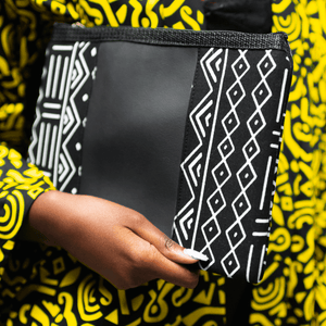 Shop Black and White Clutch Bag by ELISKIS on Arrai. Discover stylish, affordable clothing, jewelry, handbags and unique handmade pieces from top Kenyan & African fashion brands prioritising sustainability and quality craftsmanship.