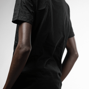 Shop JC Full Circle Black Printed T-Shirt by Nairobi Apparel District on Arrai. Discover stylish, affordable clothing, jewelry, handbags and unique handmade pieces from top Kenyan & African fashion brands prioritising sustainability and quality craftsmans