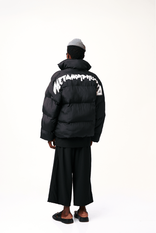 Shop Punk Puffer Jacket (Regular Fit) by Metamorphisized on Arrai. Discover stylish, affordable clothing, jewelry, handbags and unique handmade pieces from top Kenyan & African fashion brands prioritising sustainability and quality craftsmanship.