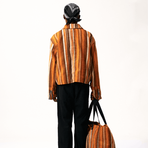 Shop Sisal Jacket by Metamorphisized on Arrai. Discover stylish, affordable clothing, jewelry, handbags and unique handmade pieces from top Kenyan & African fashion brands prioritising sustainability and quality craftsmanship.