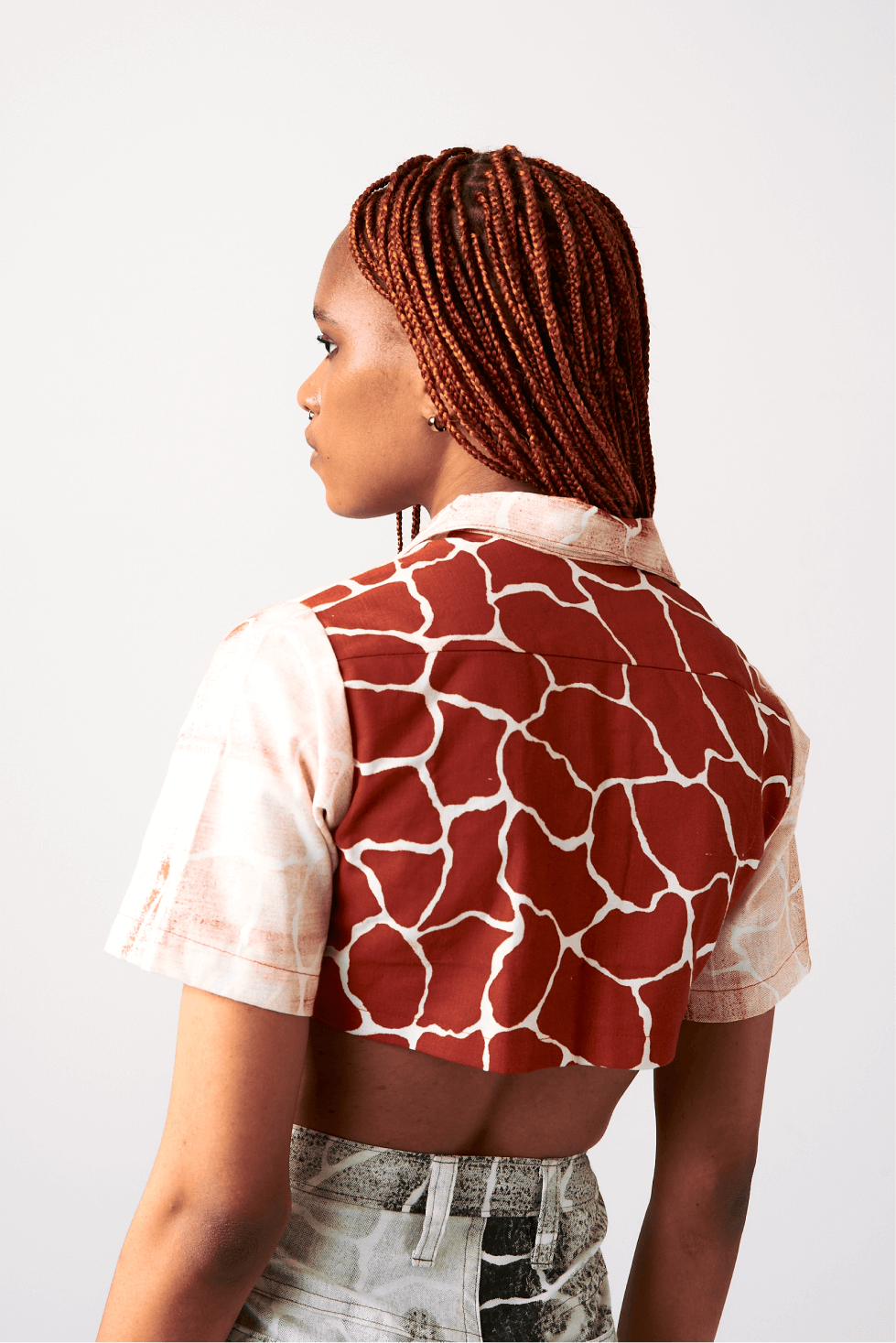 Shop Twiga Print Crop Top by Nairobi Apparel District on Arrai. Discover stylish, affordable clothing, jewelry, handbags and unique handmade pieces from top Kenyan & African fashion brands prioritising sustainability and quality craftsmanship.