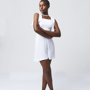 Shop Ribbed Tie Sleeveless Top by Cyami Custom Fit on Arrai. Discover stylish, affordable clothing, jewelry, handbags and unique handmade pieces from top Kenyan & African fashion brands prioritising sustainability and quality craftsmanship.