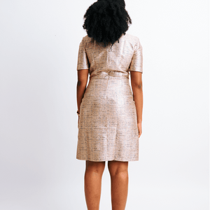 Shop Jacquard Pencil Dress by The Fashion Frenzy on Arrai. Discover stylish, affordable clothing, jewelry, handbags and unique handmade pieces from top Kenyan & African fashion brands prioritising sustainability and quality craftsmanship.