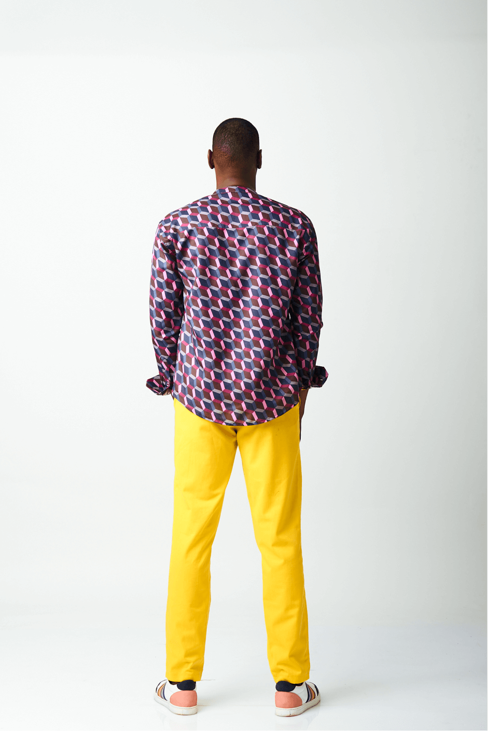 Shop Repeat Print Pattern Casual Shirt by Genteel on Arrai. Discover stylish, affordable clothing, jewelry, handbags and unique handmade pieces from top Kenyan & African fashion brands prioritising sustainability and quality craftsmanship.