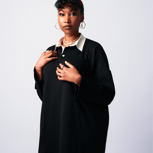 Shop Scrum Shirt Dress by At Odds on Arrai. Discover stylish, affordable clothing, jewelry, handbags and unique handmade pieces from top Kenyan & African fashion brands prioritising sustainability and quality craftsmanship.