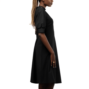 Shop Black Skater Dress with Neckpiece by The Fashion Frenzy on Arrai. Discover stylish, affordable clothing, jewelry, handbags and unique handmade pieces from top Kenyan & African fashion brands prioritising sustainability and quality craftsmanship.