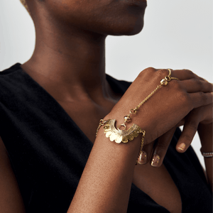 Shop Kanga Flower No.3 Bracelet by Tiger Tail Twister on Arrai. Discover stylish, affordable clothing, jewelry, handbags and unique handmade pieces from top Kenyan & African fashion brands prioritising sustainability and quality craftsmanship.