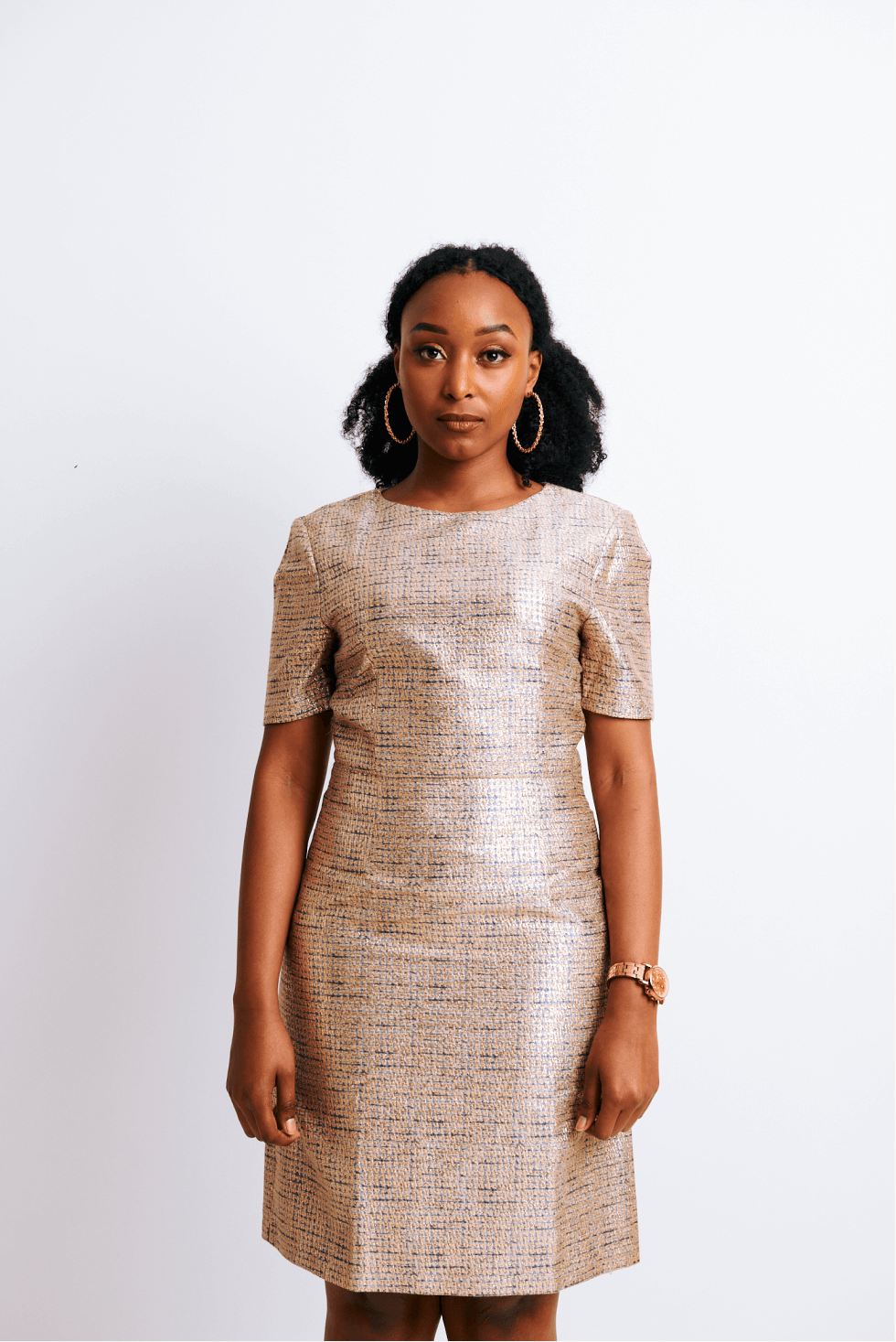 Shop Jacquard Pencil Dress by The Fashion Frenzy on Arrai. Discover stylish, affordable clothing, jewelry, handbags and unique handmade pieces from top Kenyan & African fashion brands prioritising sustainability and quality craftsmanship.