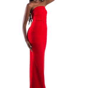 Shop Long Fitted Gown Dress by Eva Wambutu on Arrai. Discover stylish, affordable clothing, jewelry, handbags and unique handmade pieces from top Kenyan & African fashion brands prioritising sustainability and quality craftsmanship.
