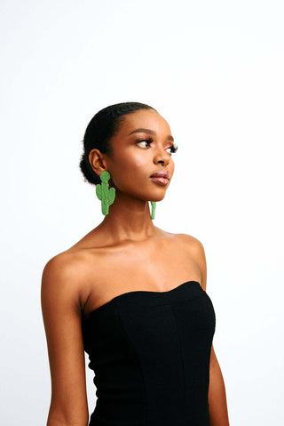 Shop Cactus Earrings by Epica Jewellery on Arrai. Discover stylish, affordable clothing, jewelry, handbags and unique handmade pieces from top Kenyan & African fashion brands prioritising sustainability and quality craftsmanship.
