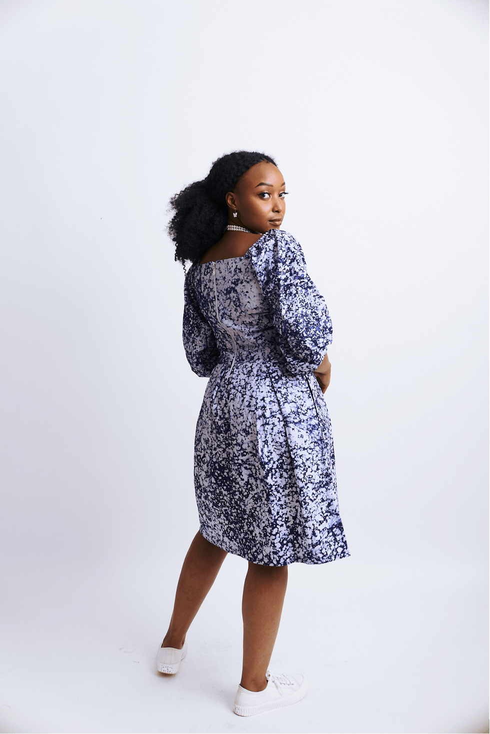 Shop Kenio Puff Sleeves Printed Skater by The Fashion Frenzy on Arrai. Discover stylish, affordable clothing, jewelry, handbags and unique handmade pieces from top Kenyan & African fashion brands prioritising sustainability and quality craftsmanship.