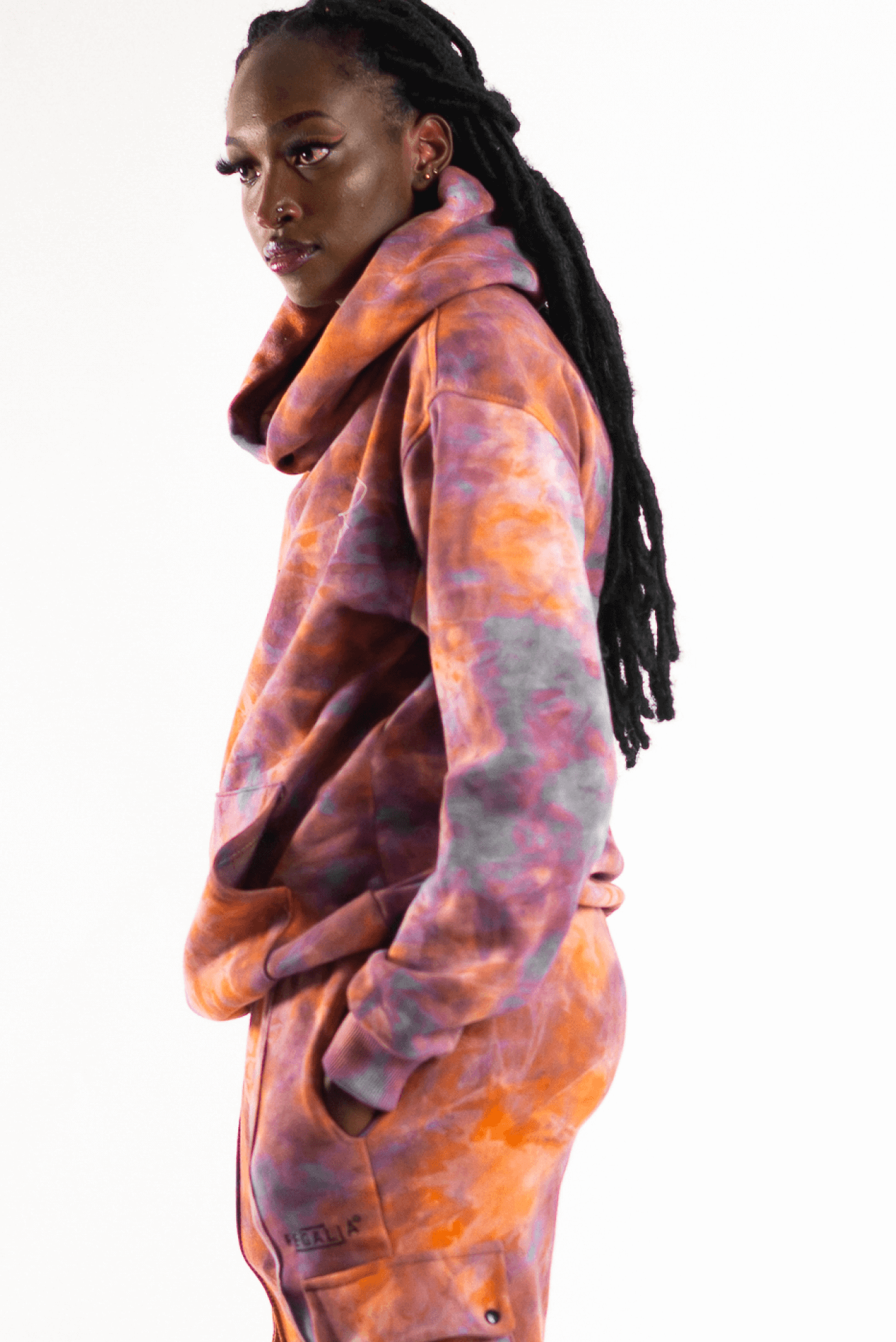 Shop Upeo Hoodie (Orange & Purple Blend) by Regalia Apparel on Arrai. Discover stylish, affordable clothing, jewelry, handbags and unique handmade pieces from top Kenyan & African fashion brands prioritising sustainability and quality craftsmanship.