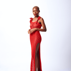 Shop Eko Crochet Maxi Dress by Olisa Kenya on Arrai. Discover stylish, affordable clothing, jewelry, handbags and unique handmade pieces from top Kenyan & African fashion brands prioritising sustainability and quality craftsmanship.