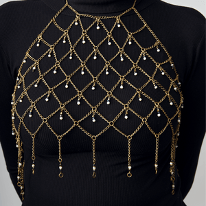Shop Halter Mesh Brass Top by Tiger Tail Twister on Arrai. Discover stylish, affordable clothing, jewelry, handbags and unique handmade pieces from top Kenyan & African fashion brands prioritising sustainability and quality craftsmanship.