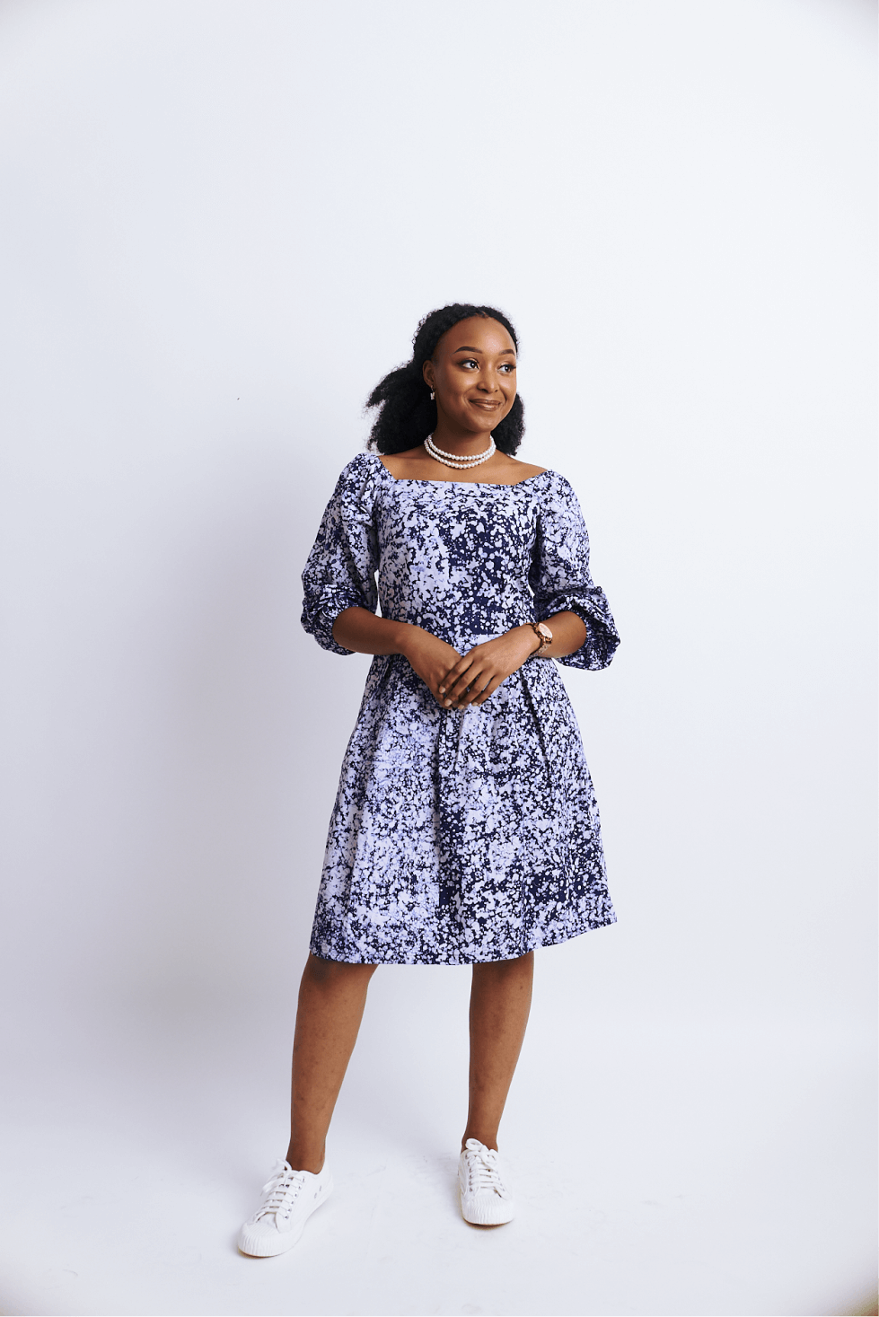 Shop Kenio Puff Sleeves Printed Skater by The Fashion Frenzy on Arrai. Discover stylish, affordable clothing, jewelry, handbags and unique handmade pieces from top Kenyan & African fashion brands prioritising sustainability and quality craftsmanship.