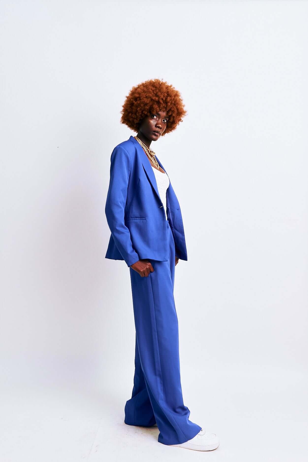 Shop Full Sleeved Single Breasted Blazer by The Fashion Frenzy on Arrai. Discover stylish, affordable clothing, jewelry, handbags and unique handmade pieces from top Kenyan & African fashion brands prioritising sustainability and quality craftsmanship.