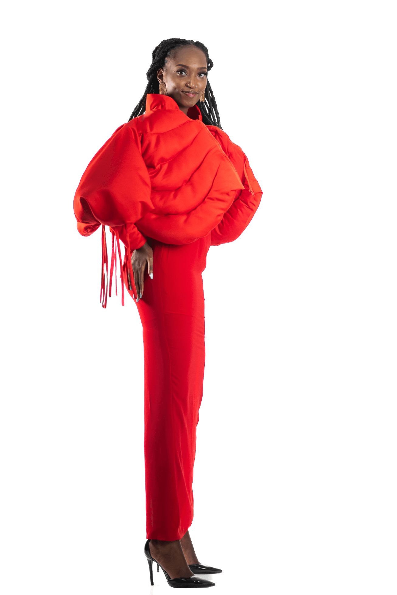High fashion puffer coats on sale