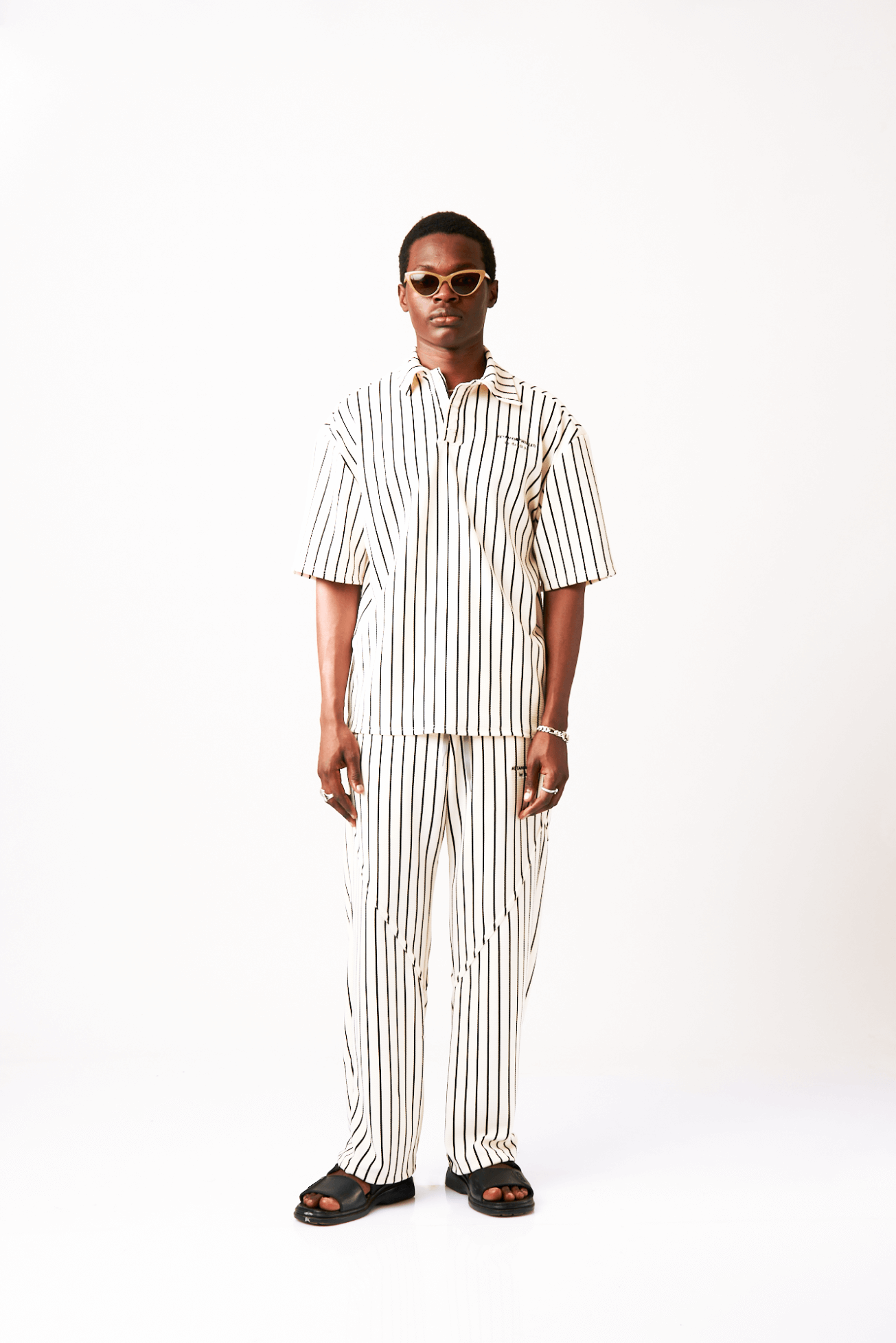 Shop Bahari Polo Striped Shirt by Metamorphisized on Arrai. Discover stylish, affordable clothing, jewelry, handbags and unique handmade pieces from top Kenyan & African fashion brands prioritising sustainability and quality craftsmanship.